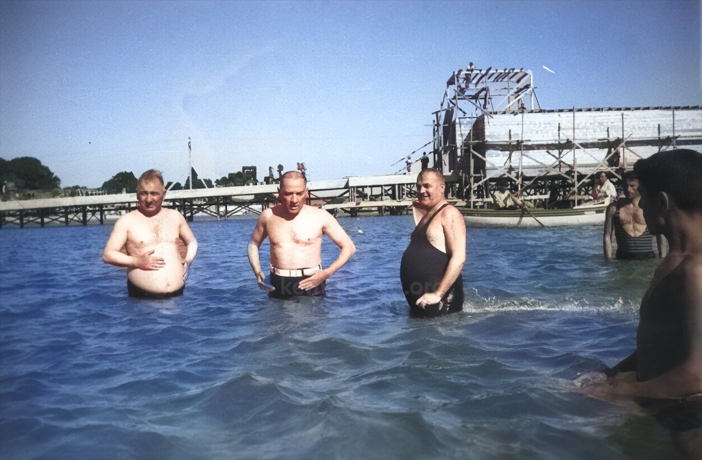 Mustafa Kemal Atatürk Florya’da